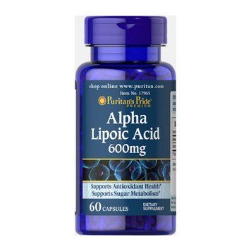 Alpha Lipoic Acid 600mg - 60 caps 2023-10-4579 фото